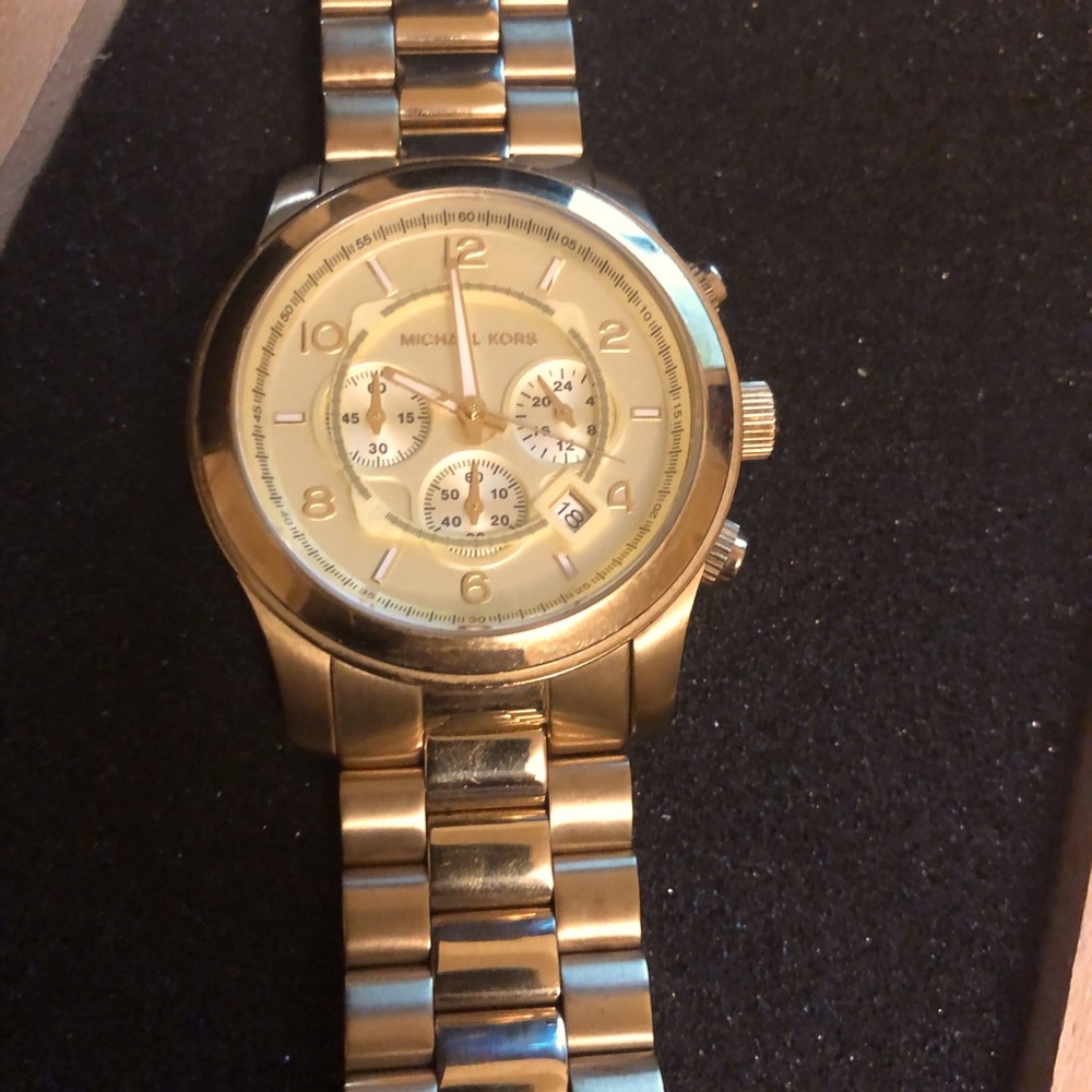 Michael Kors gold watch Mk-8077